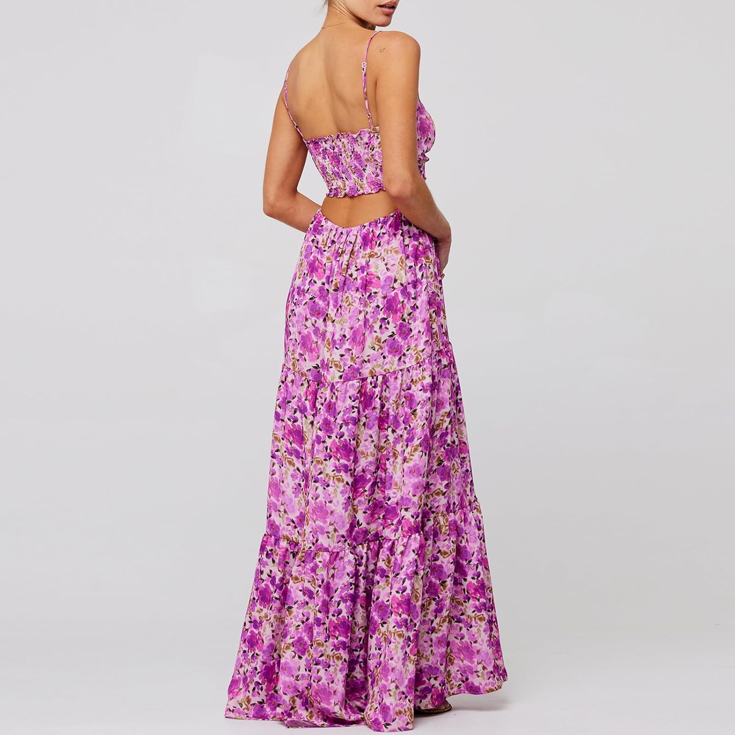 Seaside Sketch Sling Maxi Dress