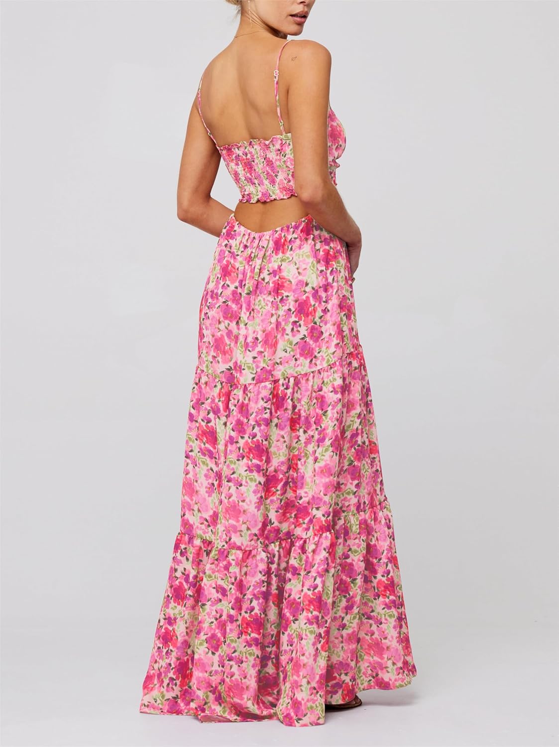 Seaside Sketch Sling Maxi Dress