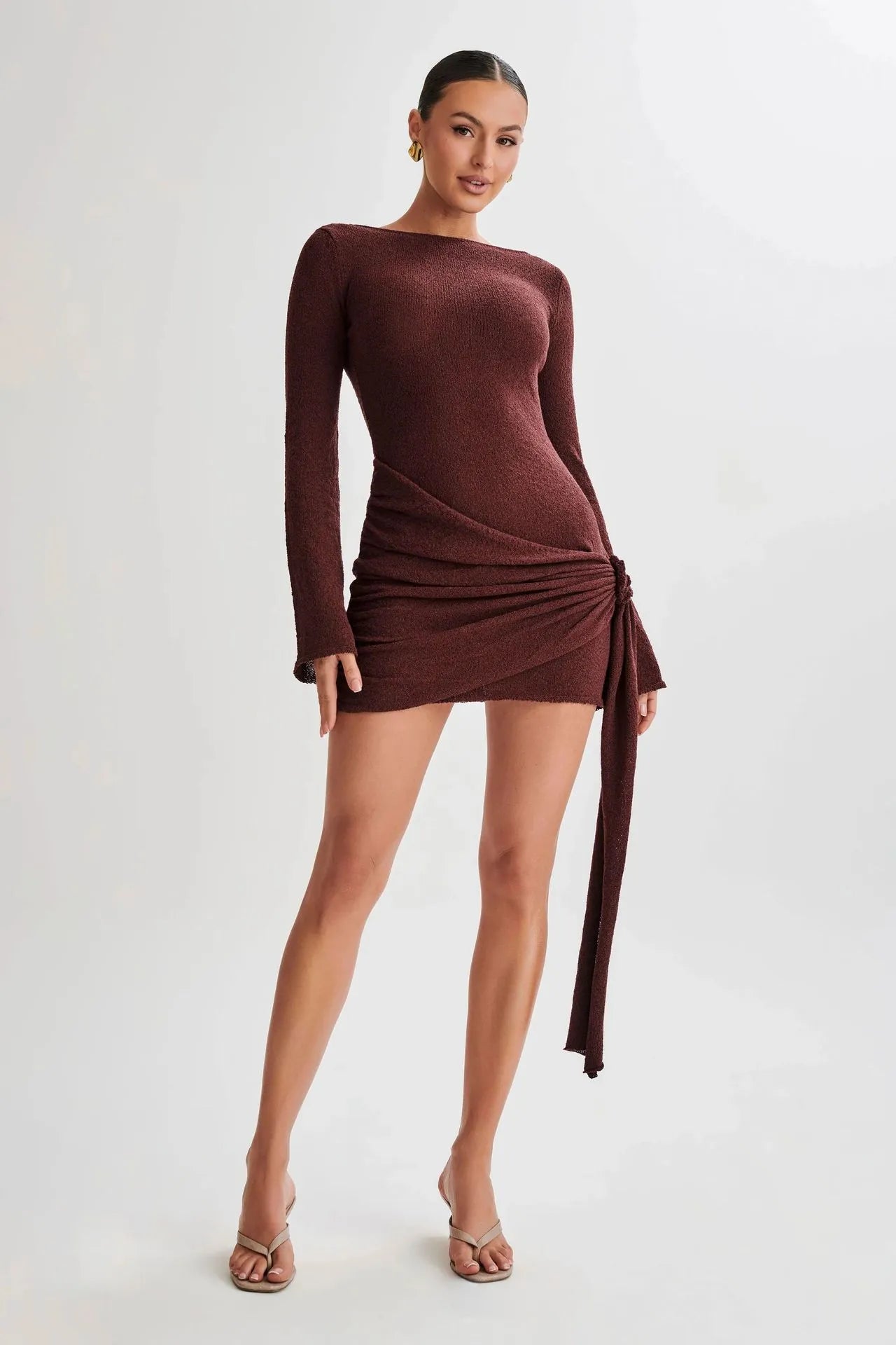 Y2K Hip-Hugging Spliced Short Dress