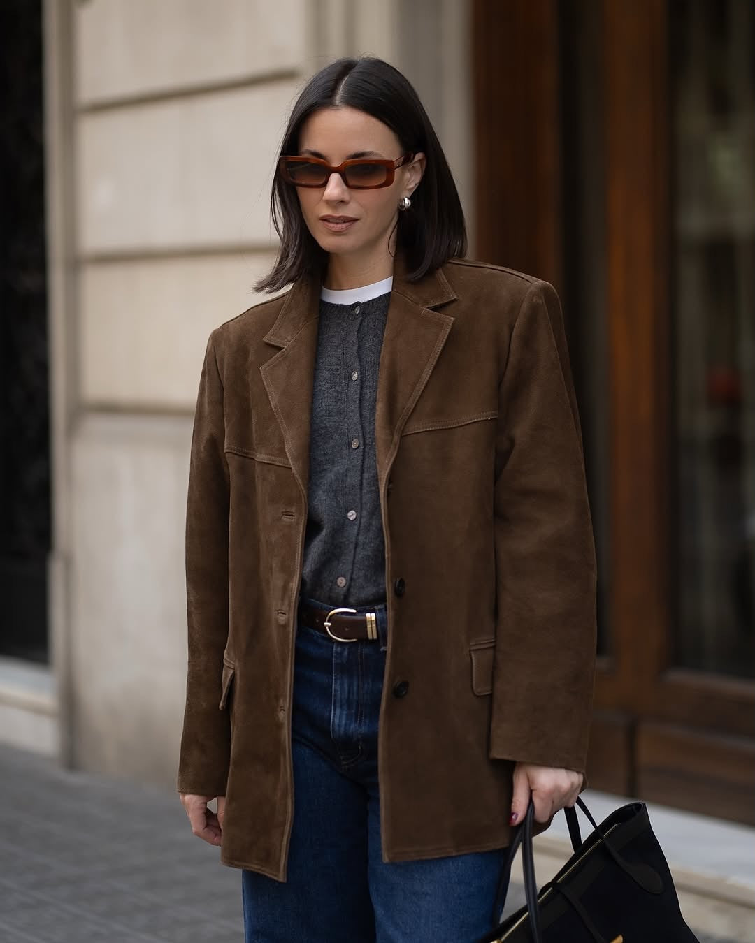 Mae Vintage Suede Jacket