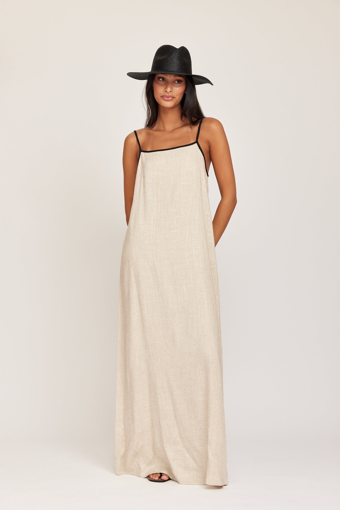 Sunday Breeze Linen Dress