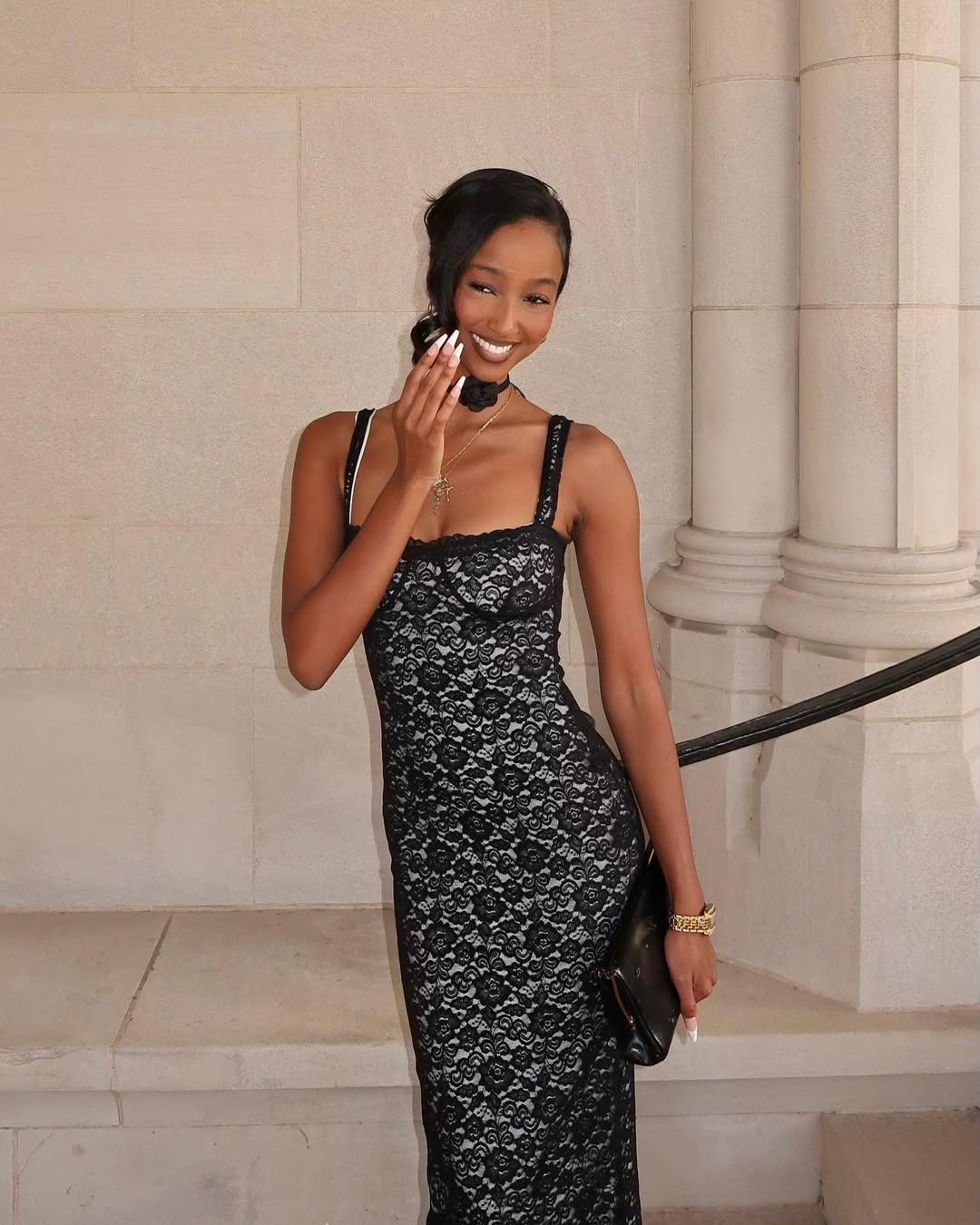 Slim Fit Sling Maxi Dress