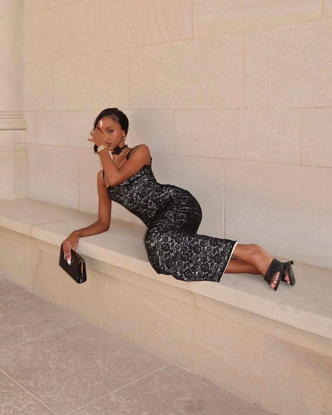 Slim Fit Sling Maxi Dress