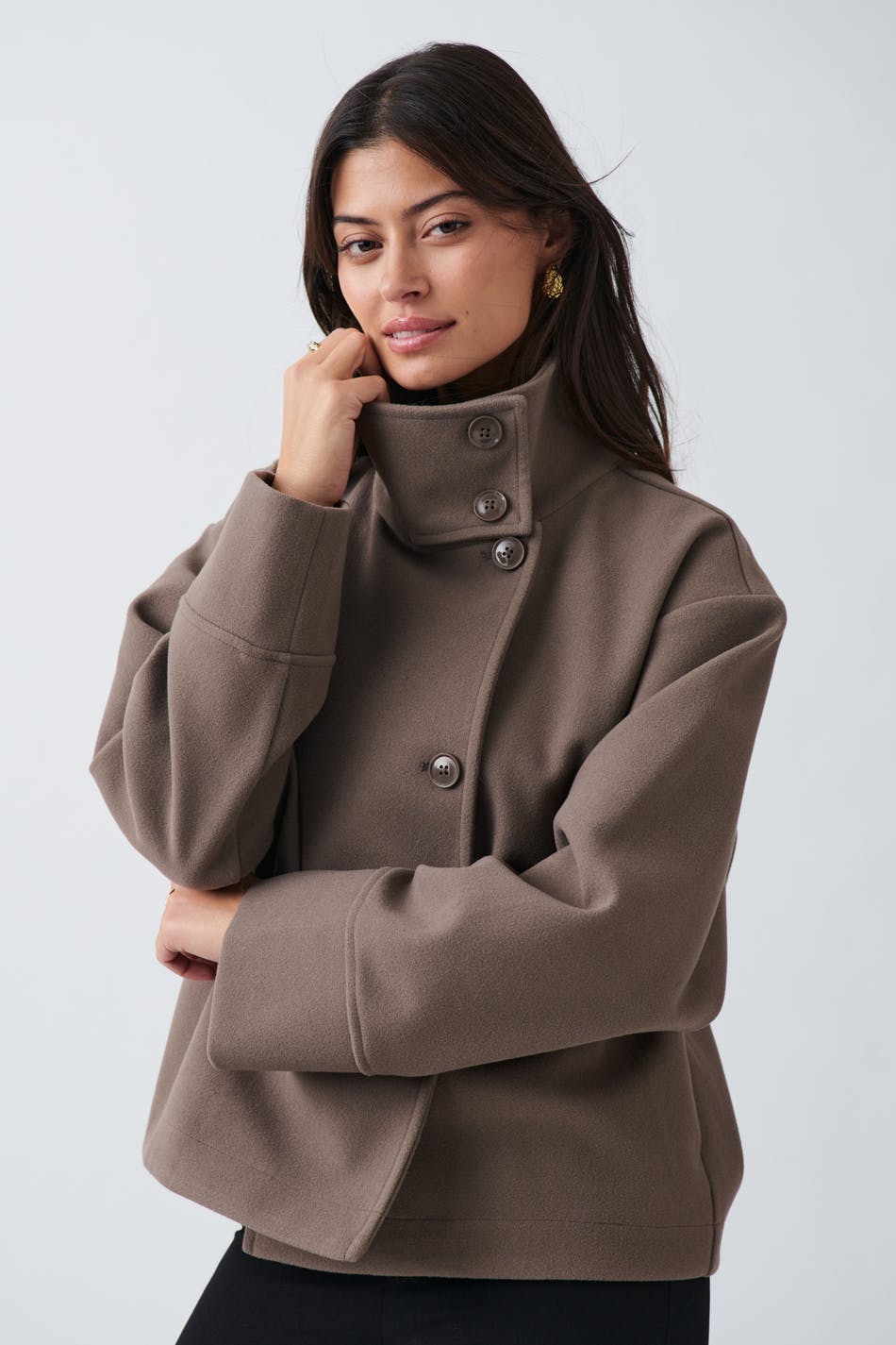 Autumn Echo Woolen Coat