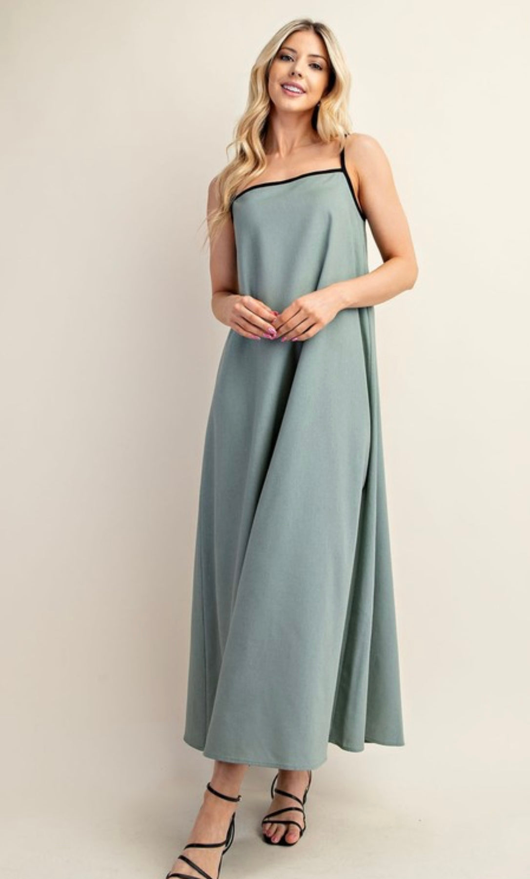 Sunday Breeze Linen Dress
