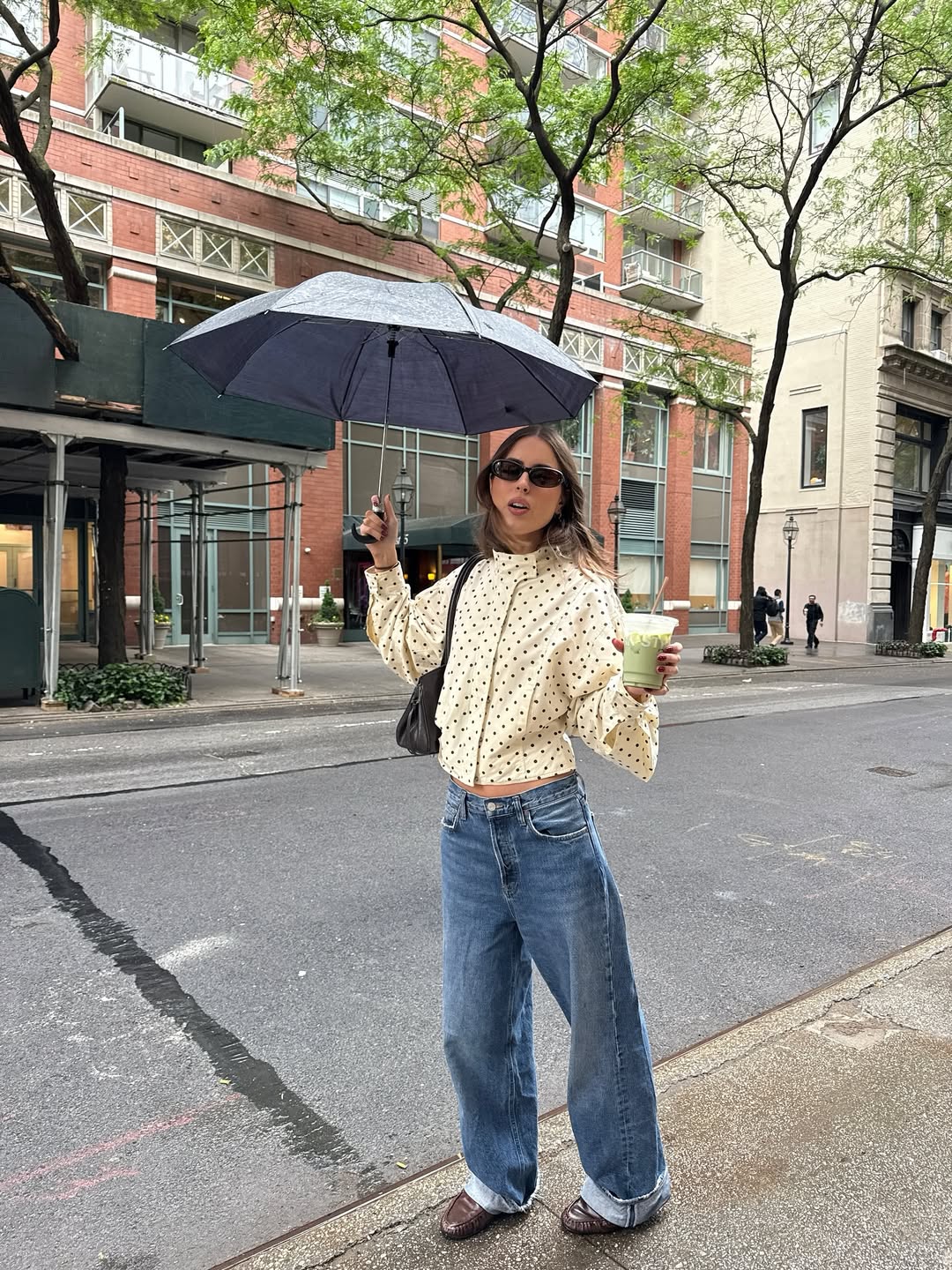 Elen Dotted Cozy Cardigan  Jacket