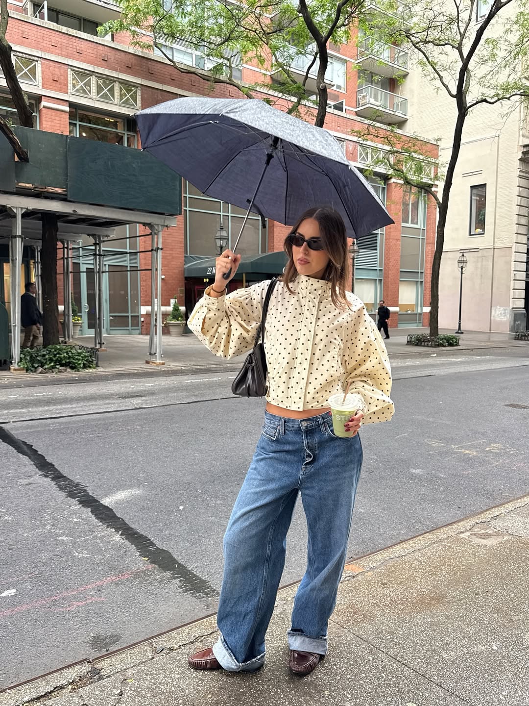 Elen Dotted Cozy Cardigan  Jacket